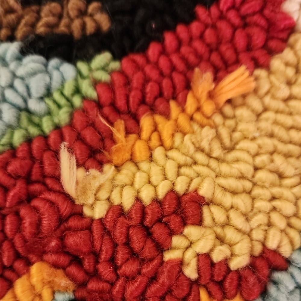 Hummingbird Accent Pillow with Multicolor Design - Picture 5 of 7
